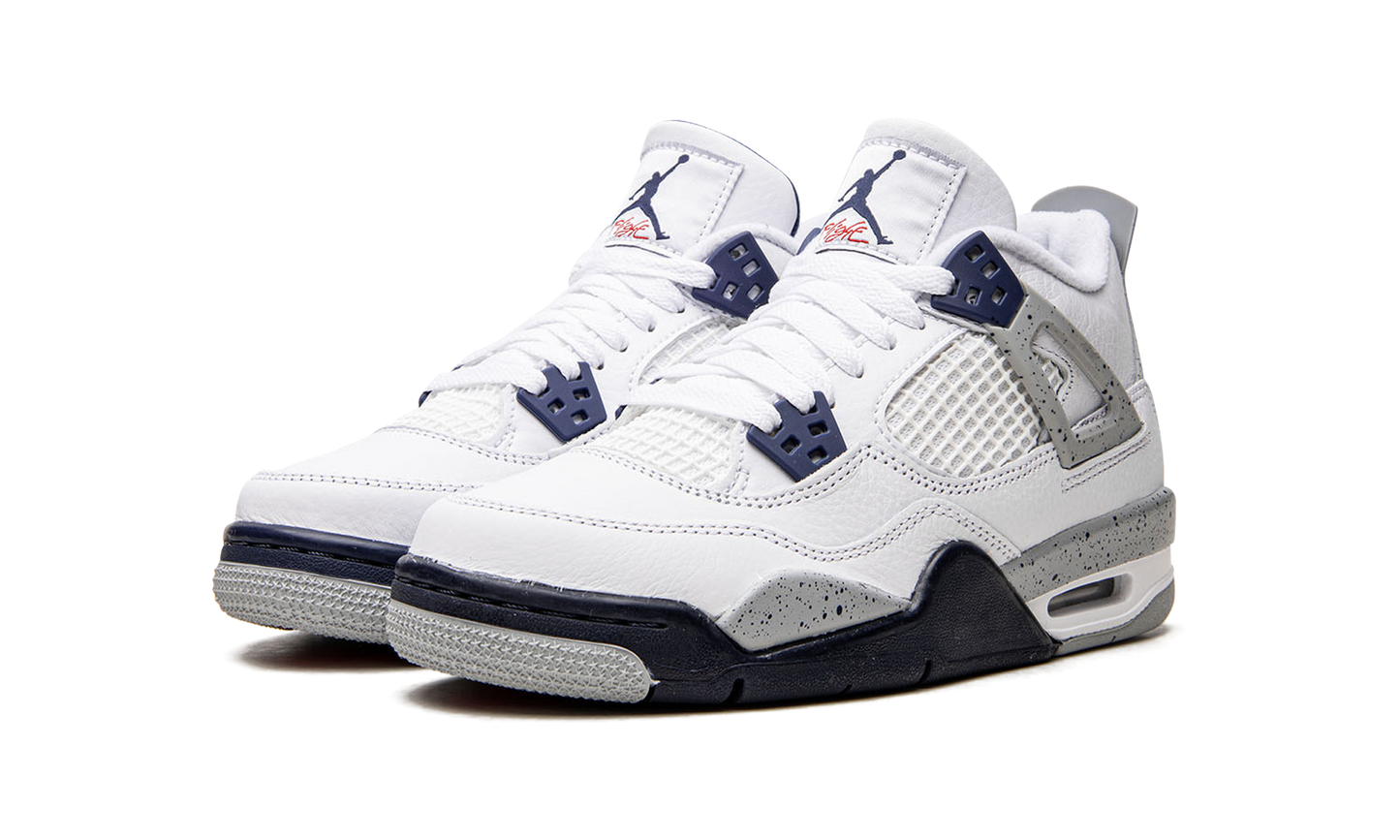 Air Jordan 4 Retro GS Midnight Navy 408452 140