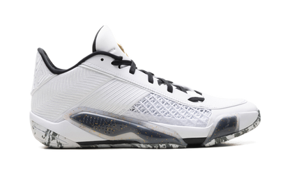 Jordan 38 Low White Metallic Gold Black FD2326 107