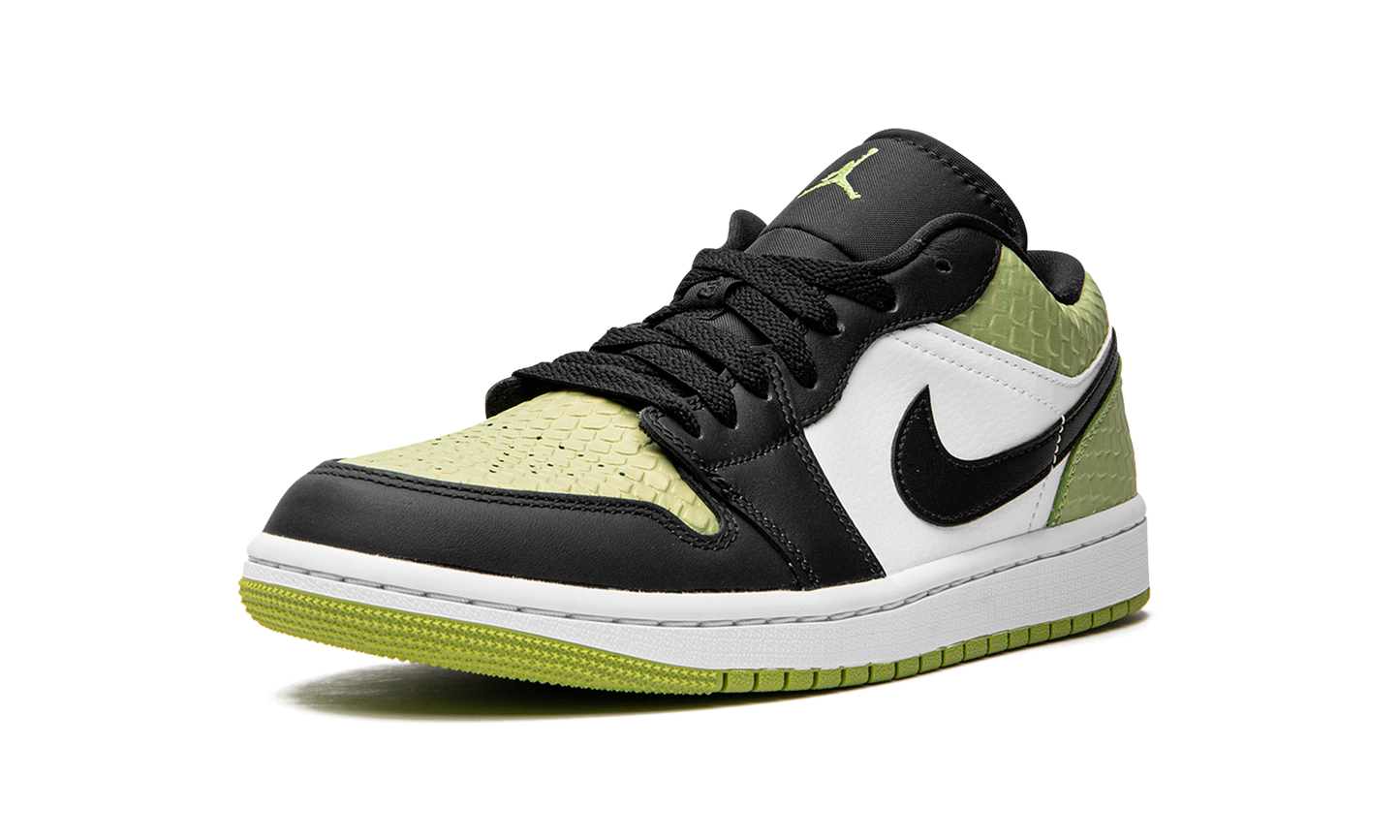 AIR JORDAN 1 LO SE WMNS Vivid Green Snakeskin DX4446 301