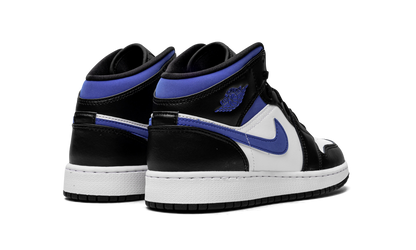 Air Jordan 1 Mid GS Racer Blue / Black / White 554725 140