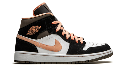 AIR JORDAN 1 MID SE WMNS Peach Mocha DH0210 100