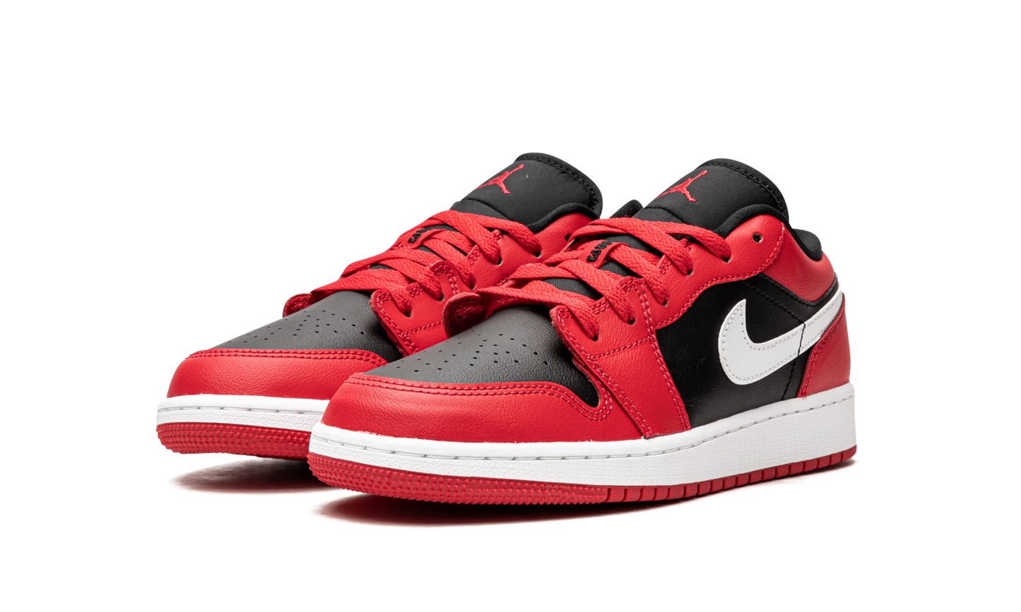 Air Jordan 1 Low GS Black / Very Berry 553560 061