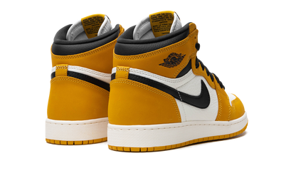 Air Jordan 1 Retro High OG GS Yellow Ochre / Black FD1437 701