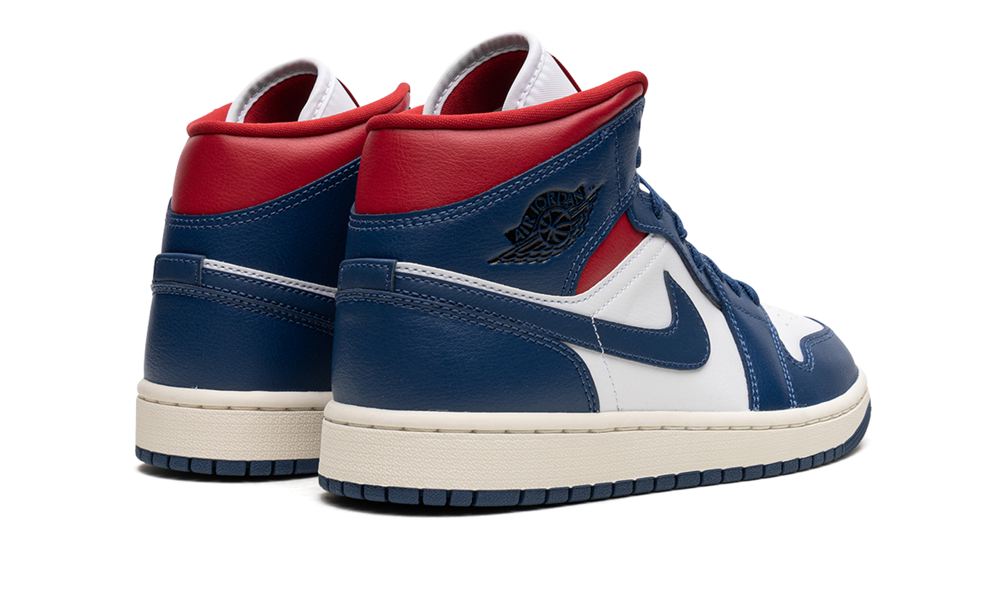 AIR JORDAN 1 MID WMNS Blue / Red BQ6472 146