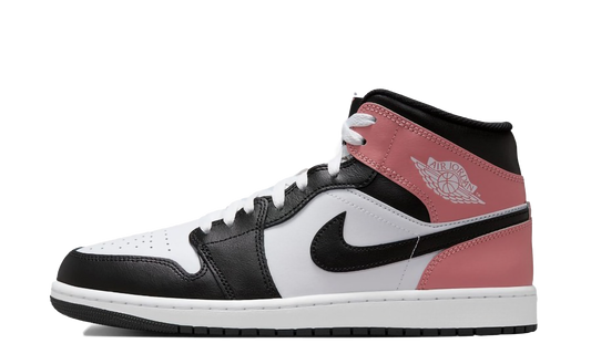Jordan 1 Mid White Rust Pink Black DQ8426 100