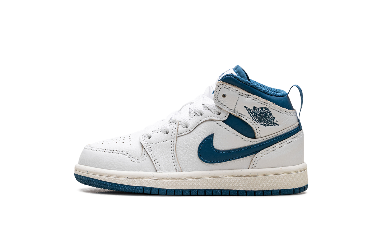 Air Jordan 1 Mid SE PS INDUSTRIAL BLUE FN7493 141