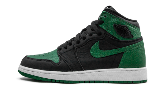 Air Jordan 1 High Retro GS Pine Green Black 575441 030
