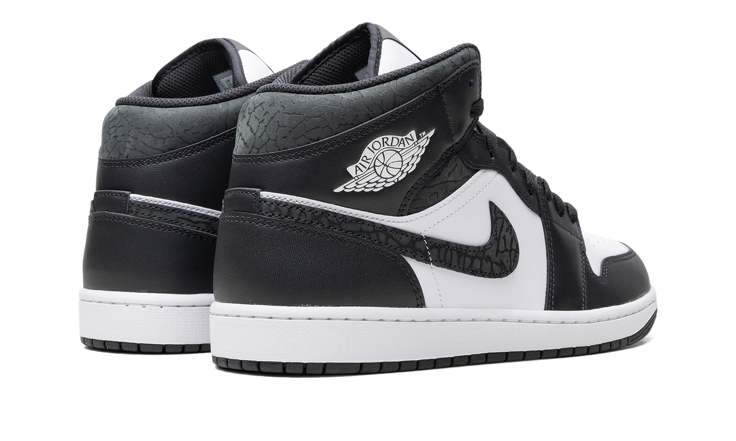 Air Jordan 1 Mid Panda Elephant FB9911 001
