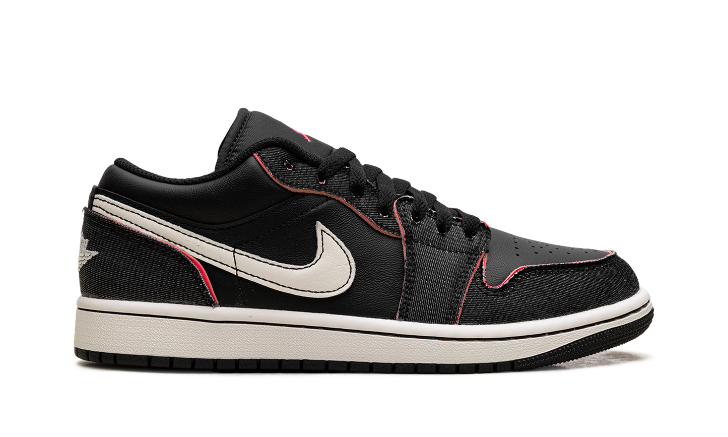 Air Jordan 1 Low SE Black/Black/Racer Pink/Pale Ivory IR0842 010