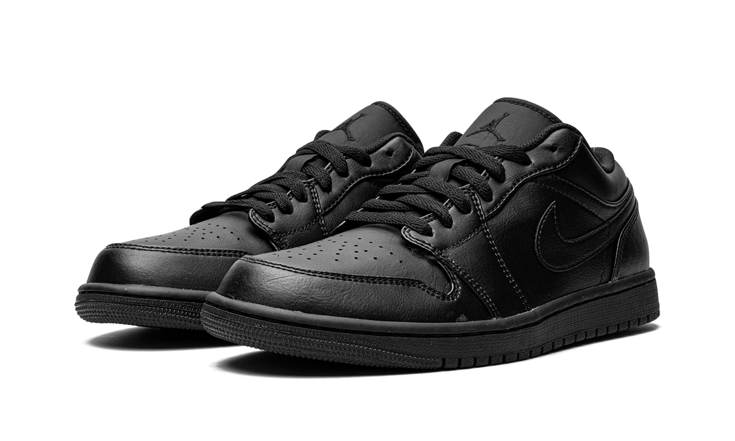 Air Jordan 1 Low Triple Black 553558 093