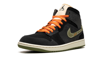Air Jordan 1 Mid SE Craft Anthracite Light Olive FD6817 003