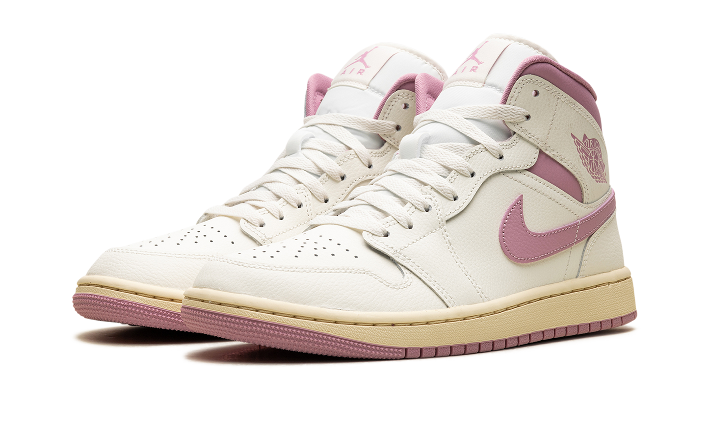 Jordan 1 Mid WMNS Sail Pink Coconut Milk BQ6472 162