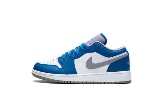 Air Jordan 1 Low GS True Blue 553560 412