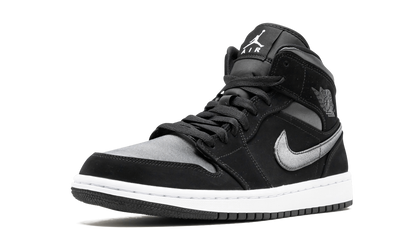 Air Jordan 1 Mid SE Nylon - Black/Grey 852542 012