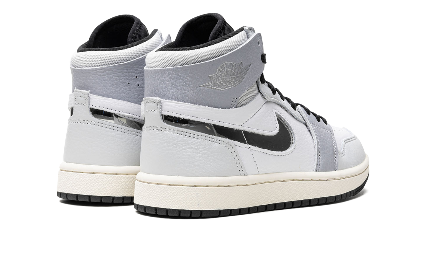 AIR JORDAN 1 ZOOM AIR CMFT 2 WMNS Metallic Silver FJ4652 100