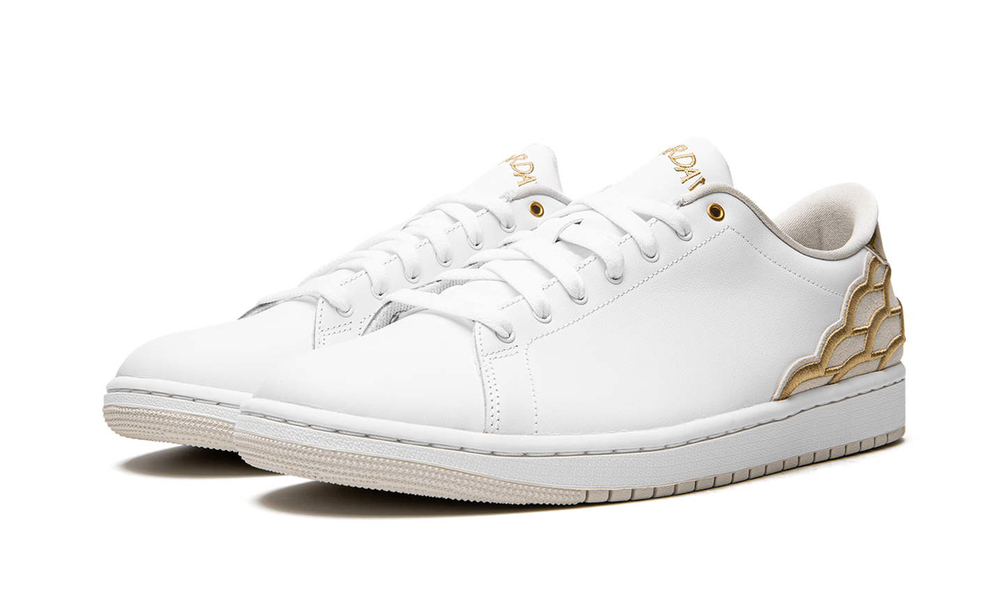 Air Jordan 1 Centre Court White Gold DQ8577 100