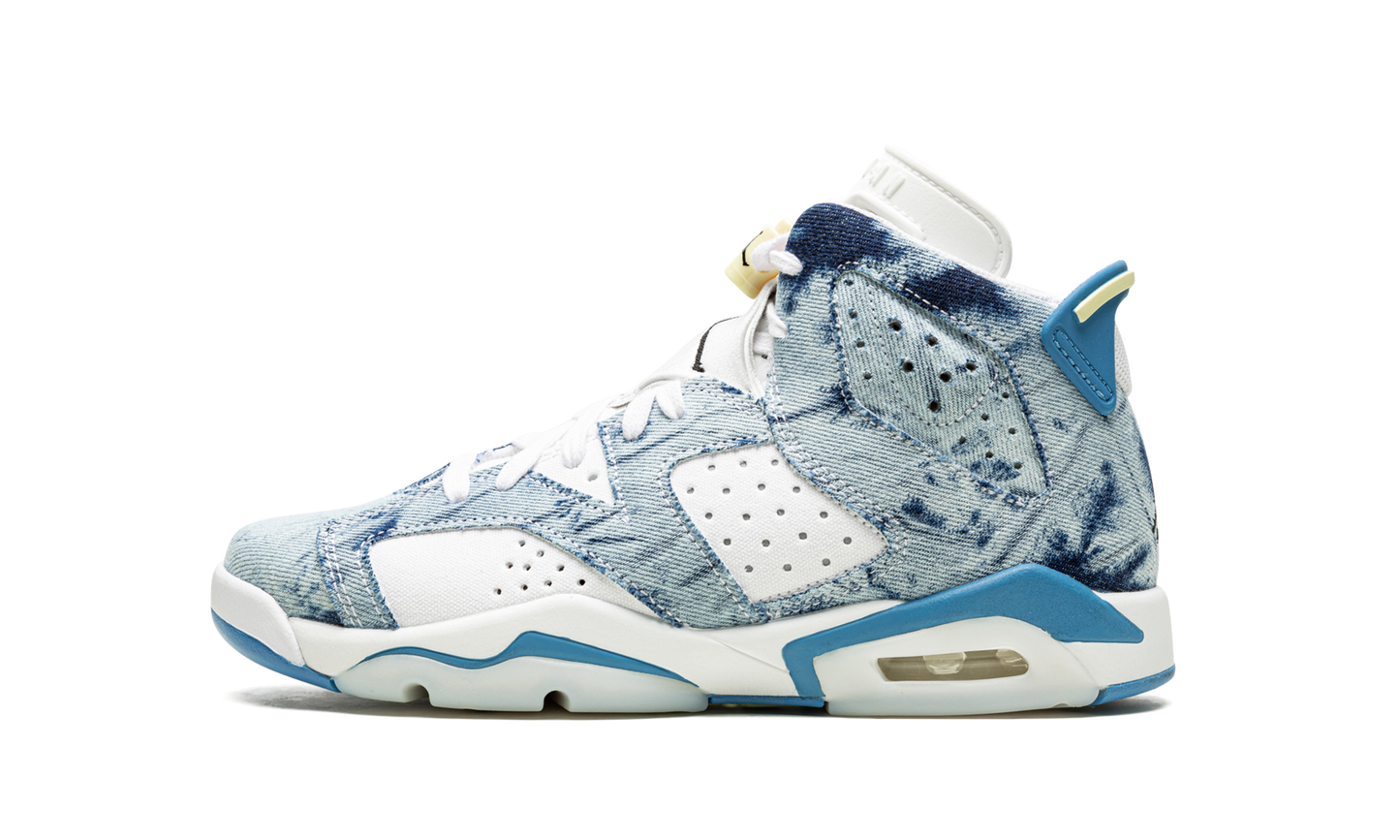 Air Jordan 6 Retro GS Washed Denim DM9045 100