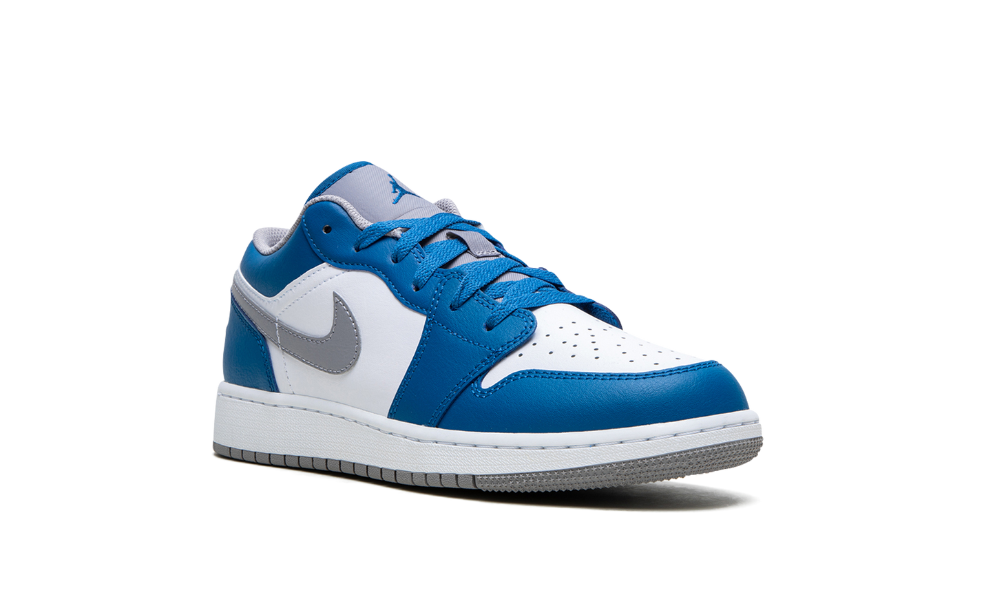 Air Jordan 1 Low GS True Blue 553560 412