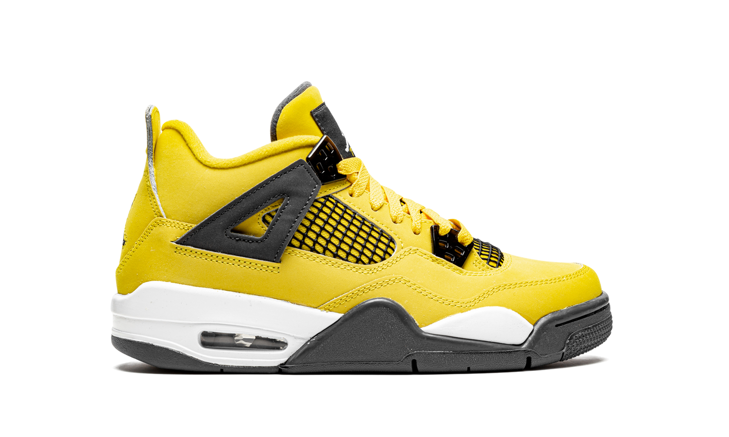 Air Jordan 4 Retro GS Lightning 2021 408452 700