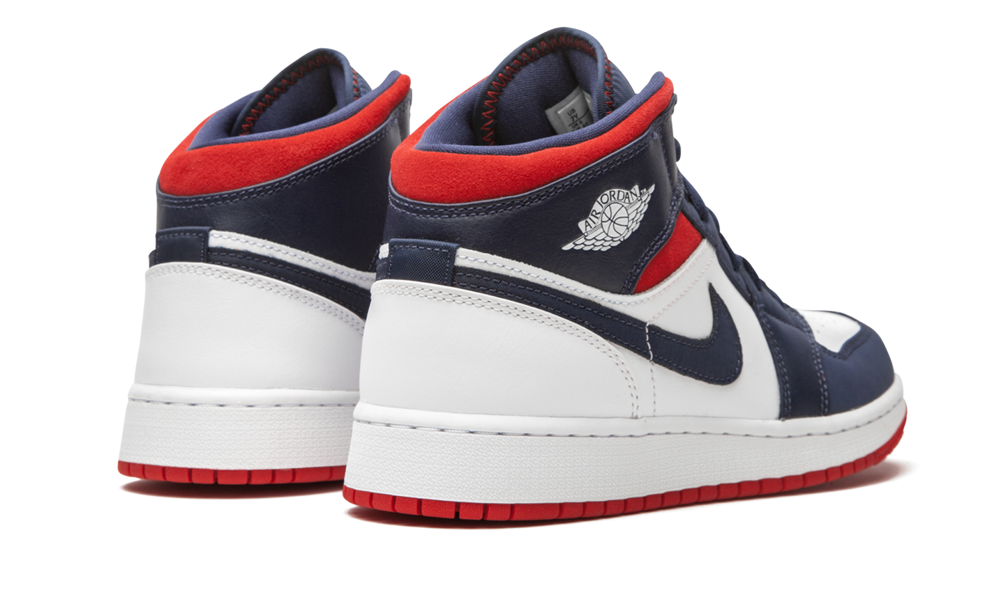 Air Jordan 1 Mid SE GS USA BQ6931 104