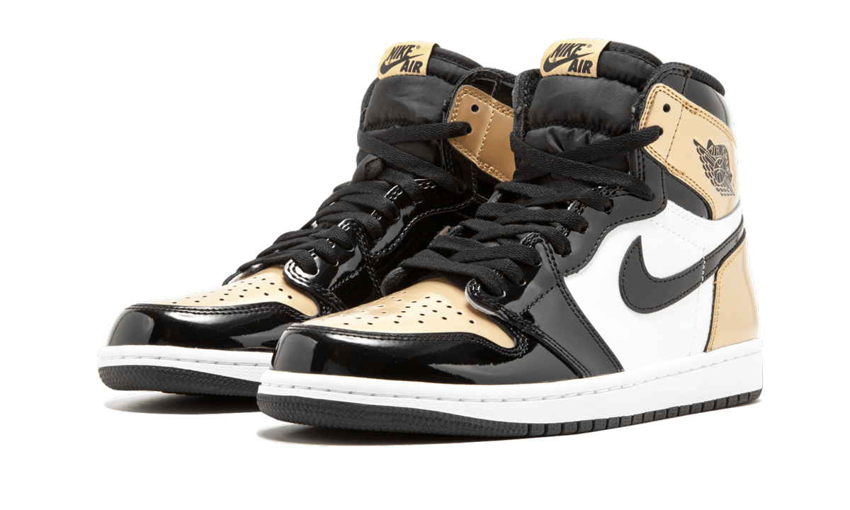 Air Jordan 1 Retro High OG NRG Gold Toe 861428 007