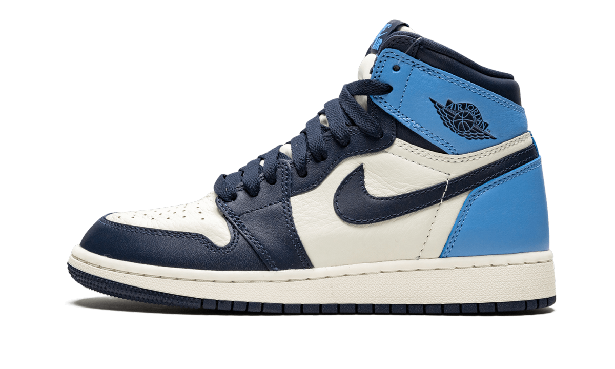 Air Jordan 1 Retro High OG GS Obsidian/University Blue 575441 140