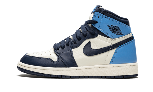 Air Jordan 1 Retro High OG GS Obsidian/University Blue 575441 140