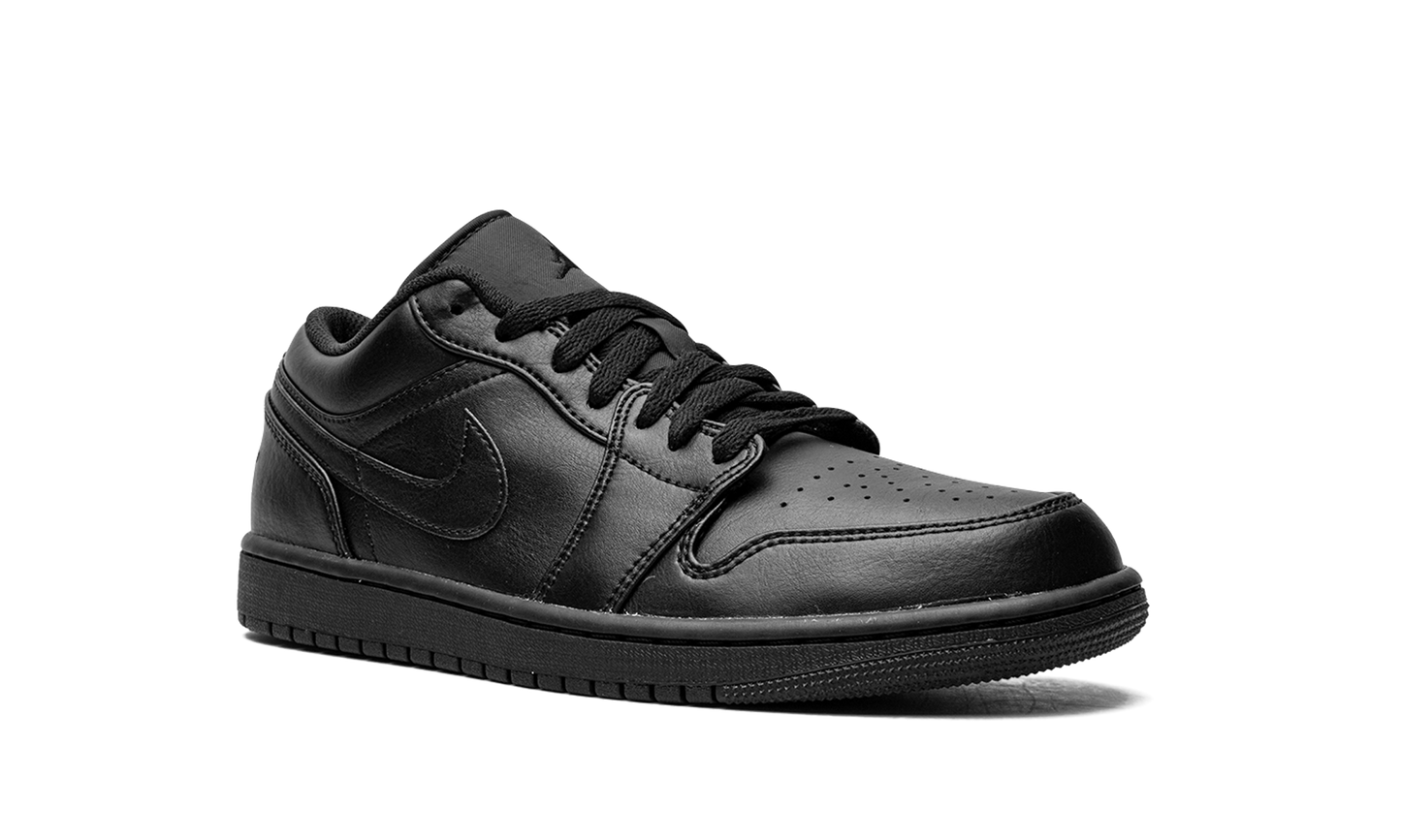 Air Jordan 1 Low Triple Black 553558 093
