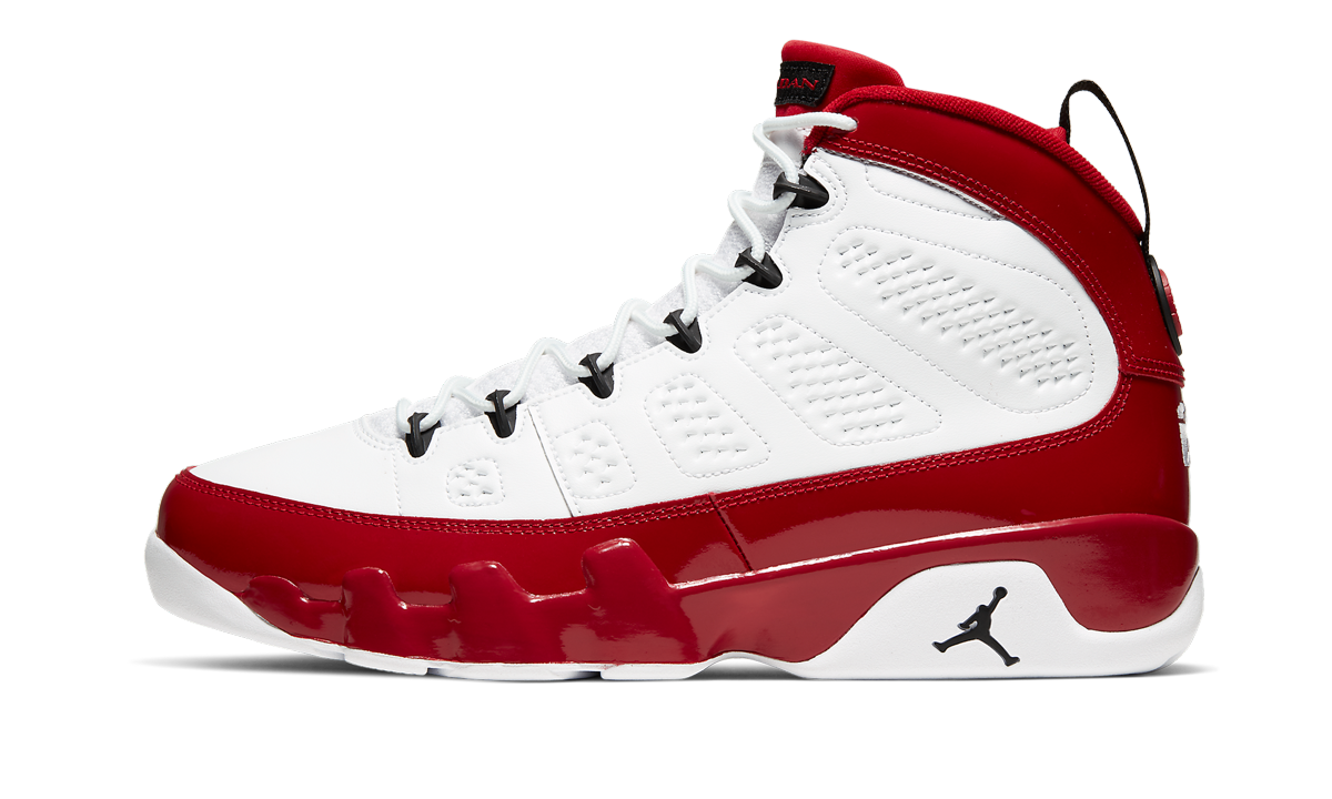 Air Jordan 9 White/Red/Black 302370 160