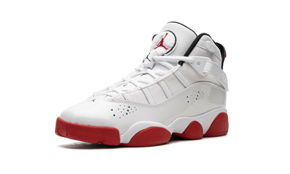 Jordan 6 Rings GS White University Red 323419 160