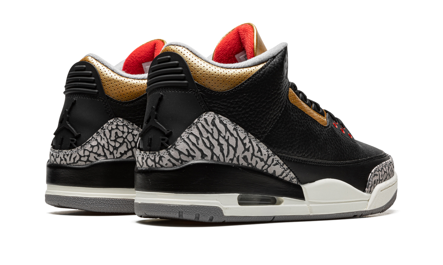 AIR JORDAN 3 WMNS Black Cement Gold CK9246 067