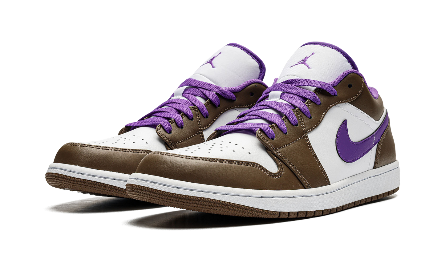Air Jordan 1 Low Purple Mocha 553558 215