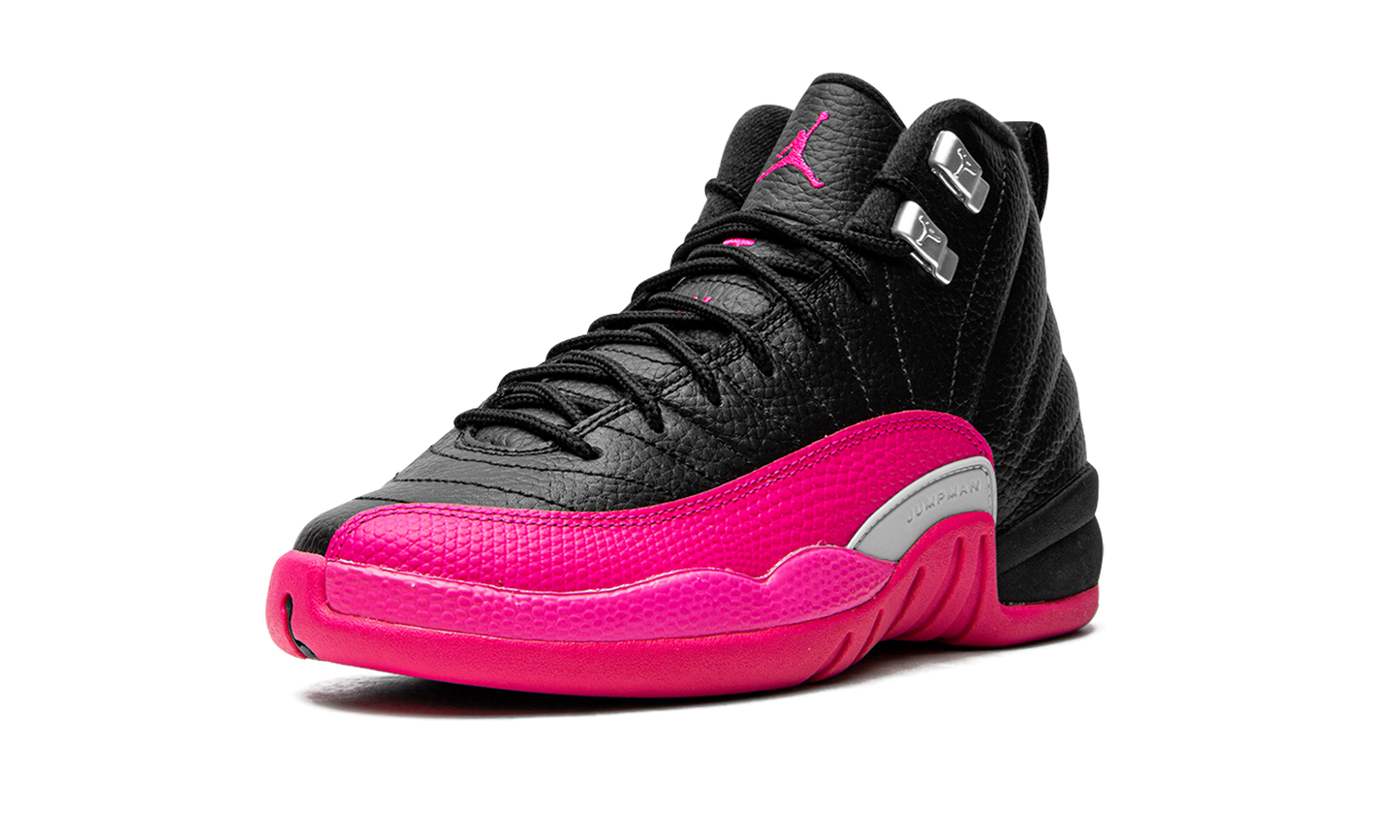Air Jordan 12 Retro GS Black Pink 510815 026