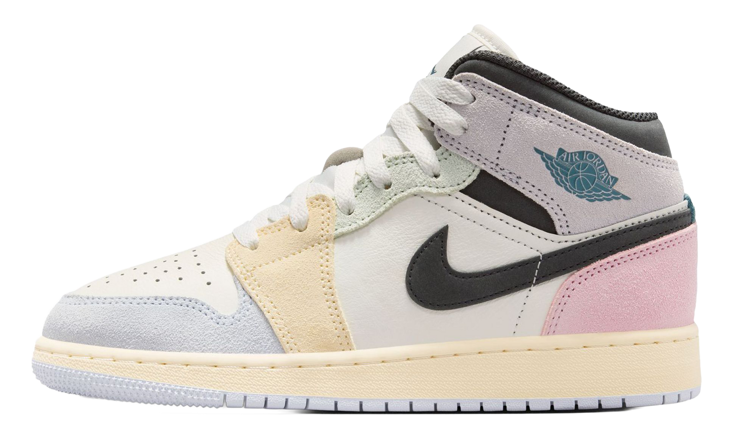 Air Jordan 1 Mid SE GS Sail Pastels IB7053 100