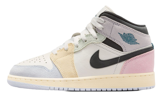 Air Jordan 1 Mid SE GS Sail Pastels IB7053 100