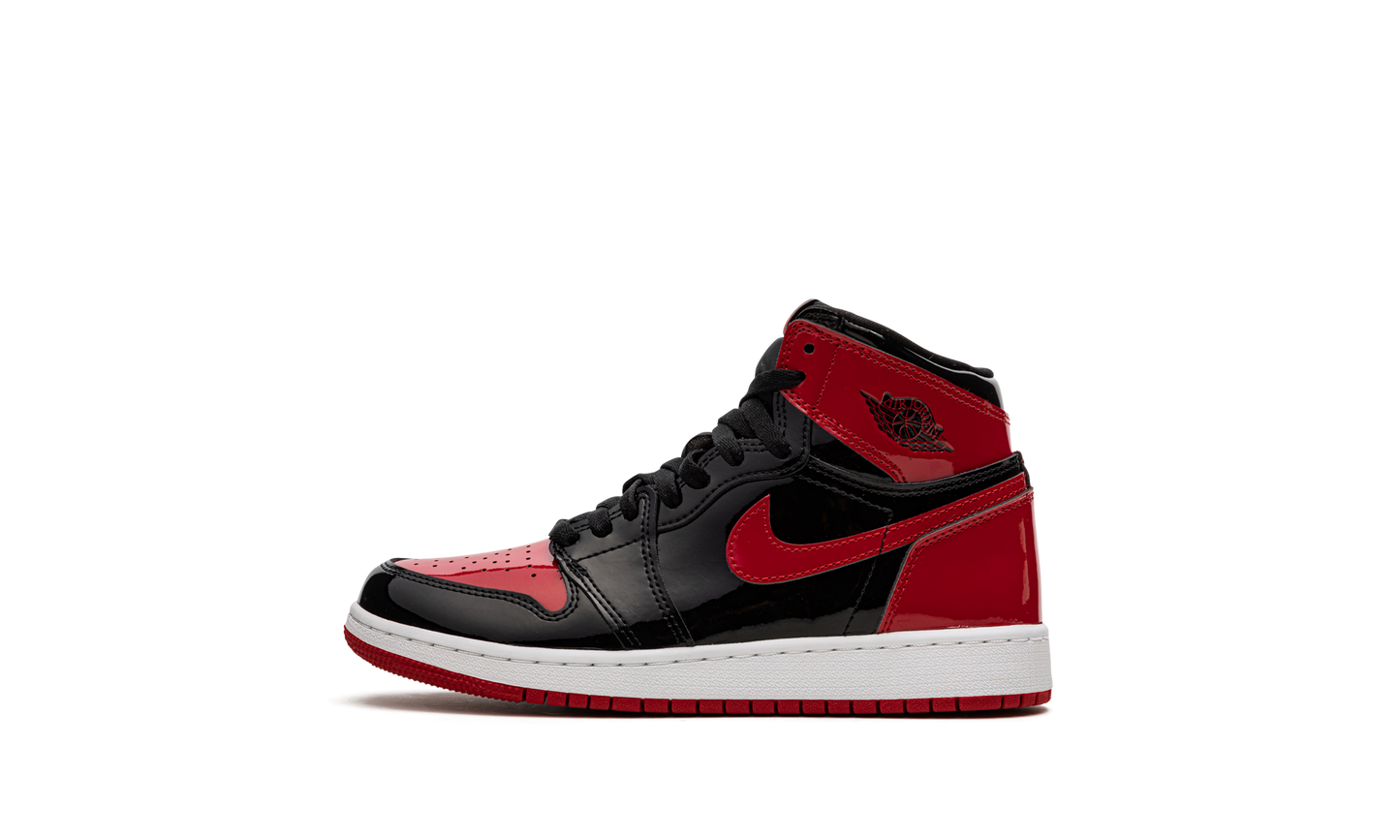 Air Jordan 1 Retro High OG GS Patent Bred 575441 063