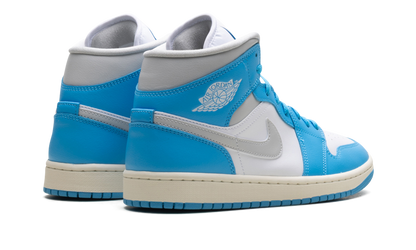 Jordan 1 Mid WMNS Dark Powder Blue White Sail Neutral Grey BQ6472 400