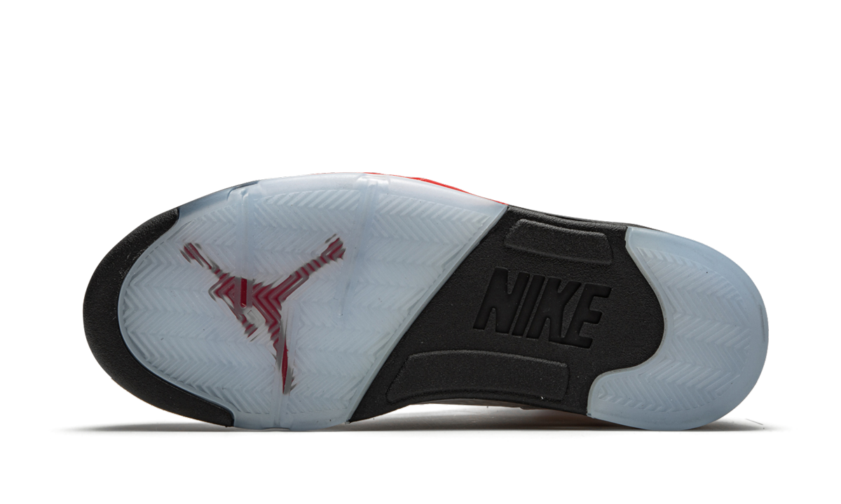 Air Jordan 5 Retro Fire Red Silver Tongue 2020 DA1911 102