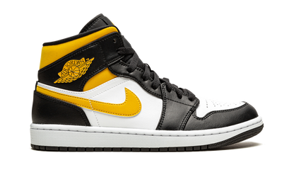 Air Jordan 1 Mid White / Pollen / Black 554724 177