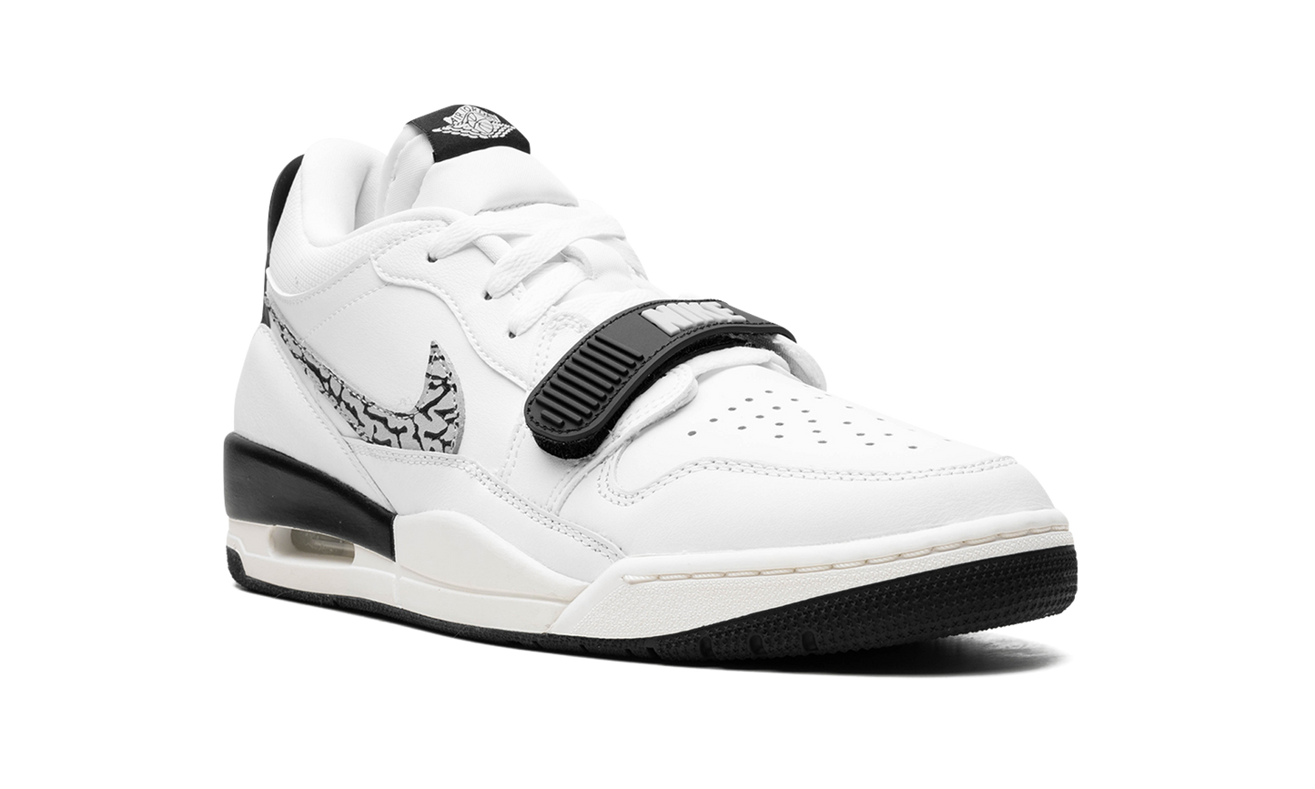 Air Jordan Legacy 312 Low White Black Elephant Swoosh CD7069 110