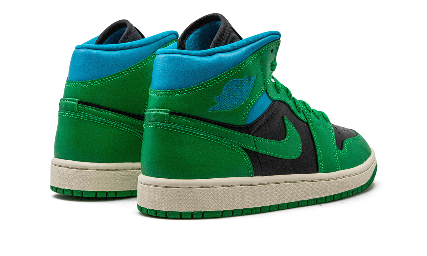 AIR JORDAN 1 MID WMNS Lucky Green Aquatone BQ6472 033