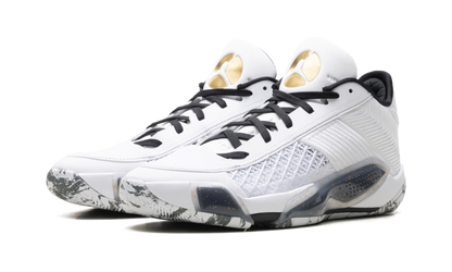 Jordan 38 Low White Metallic Gold Black FD2326 107