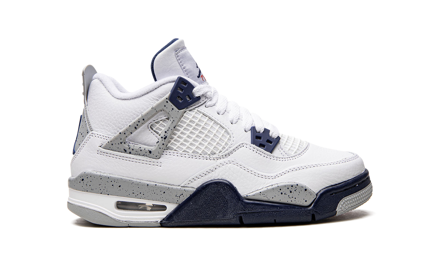 Air Jordan 4 Retro GS Midnight Navy 408452 140