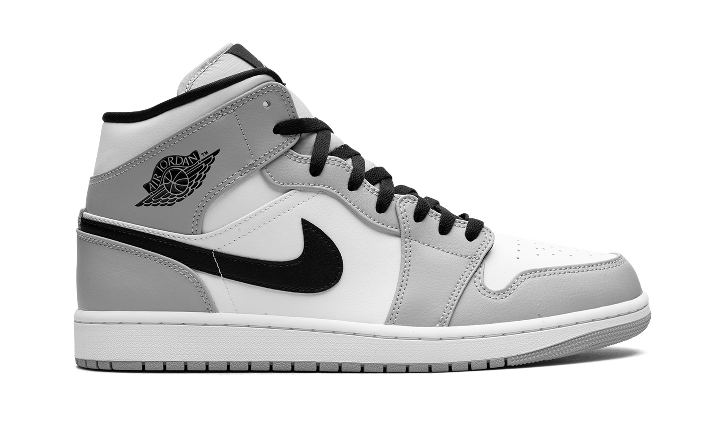 Air Jordan 1 Mid Light Smoke Grey 554724 092