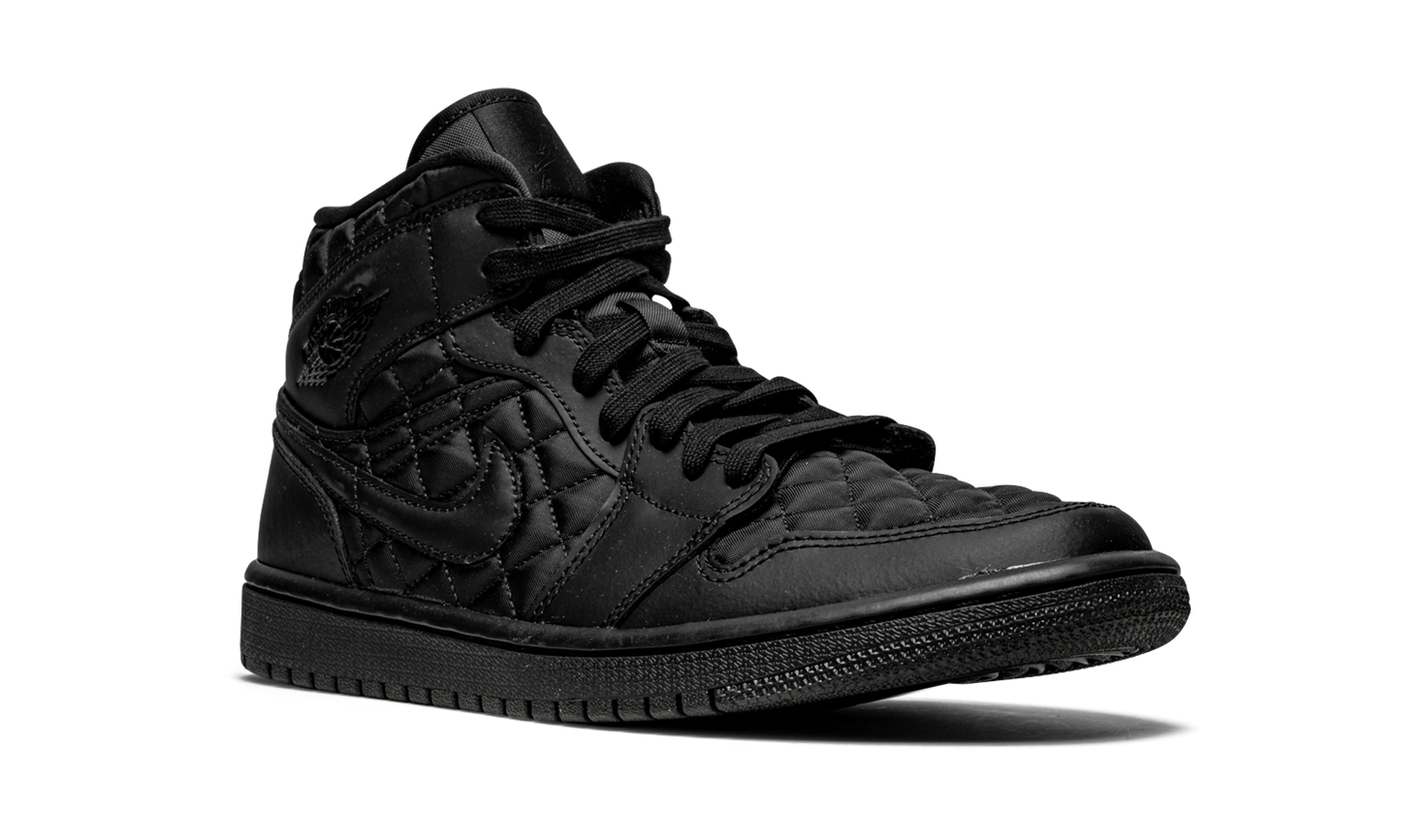 AIR JORDAN 1 MID QUILTED WMNS Black DB6078 001