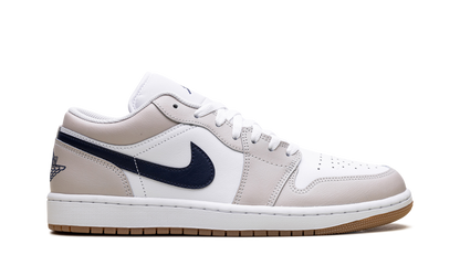 Jordan 1 Low Midnight Navy Neutral Grey 553558 146