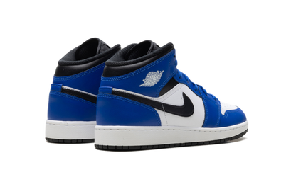 Jordan 1 Mid GS Game Royal White Black DQ8423 402