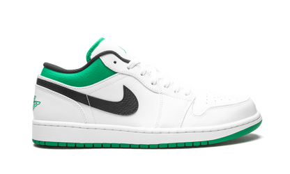 Air Jordan 1 Low White / Lucky Green 553558 129