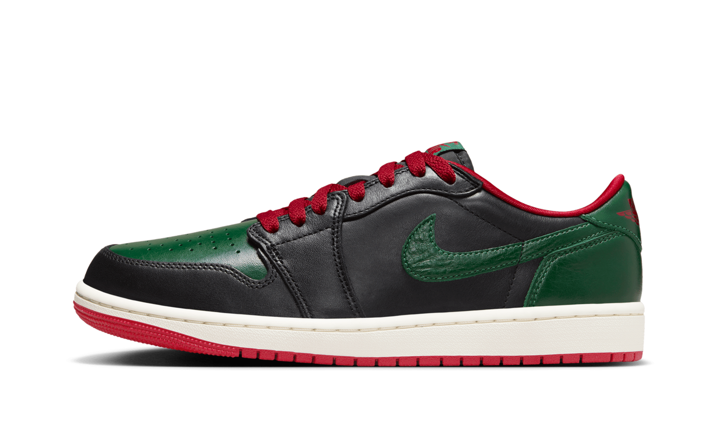 Jordan 1 Retro Low OG WMNS Black Gorge Green CZ0775 036