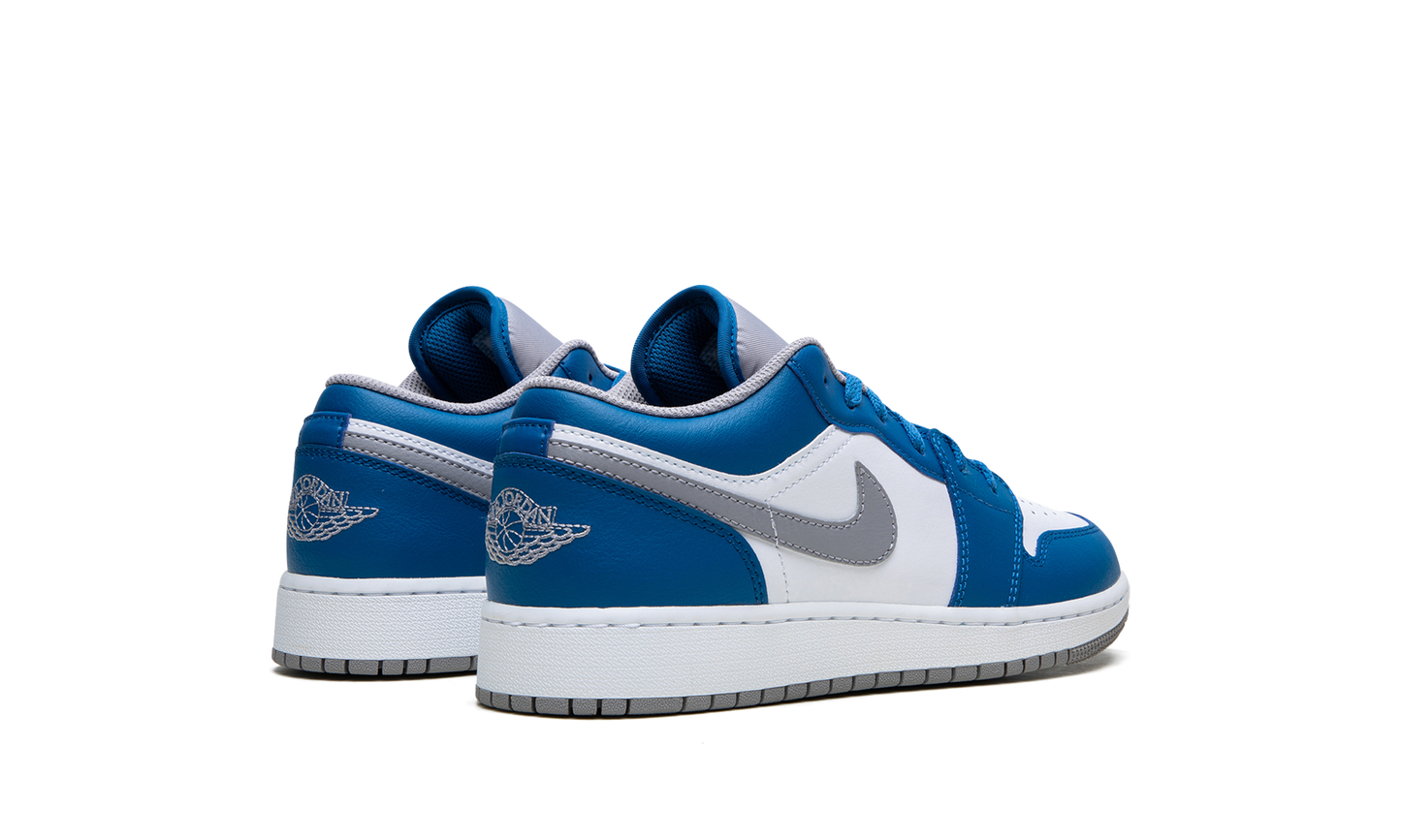 Air Jordan 1 Low GS True Blue 553560 412